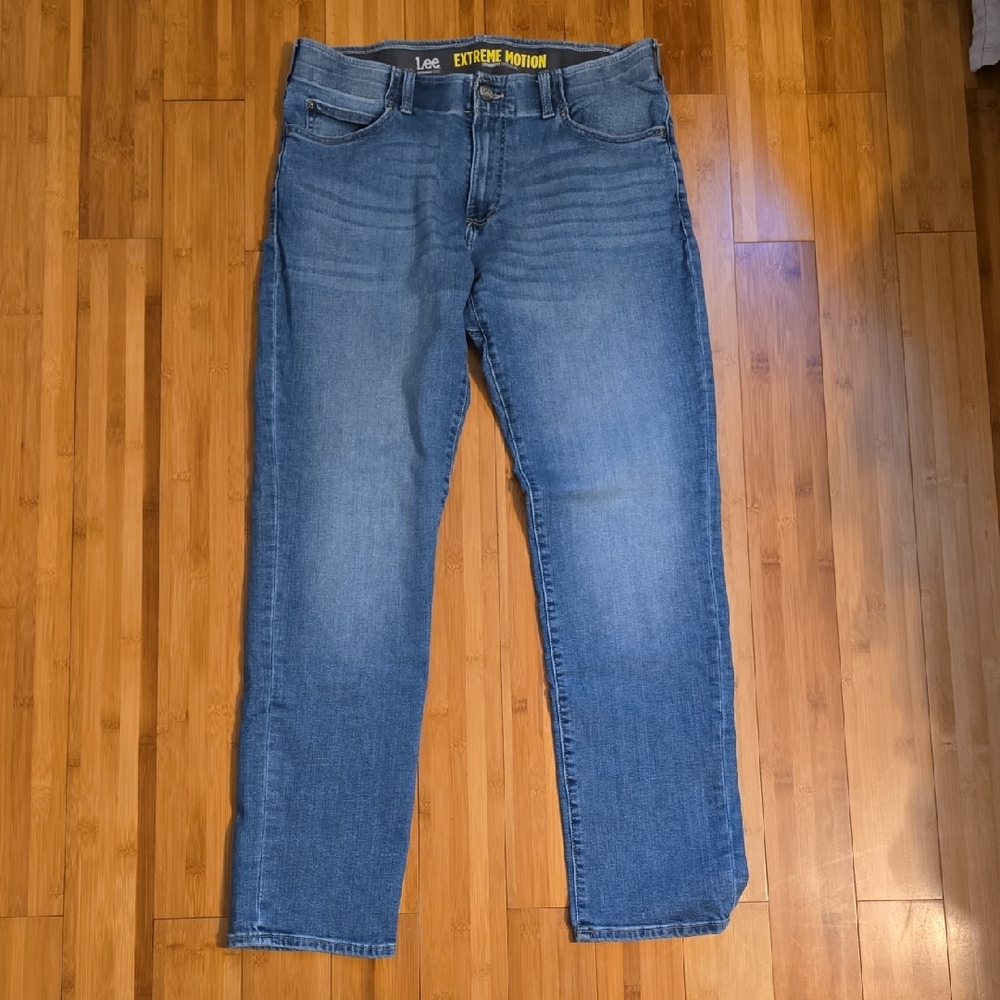 Lee Blue Relaxed Fit Jeans Classic Comfort